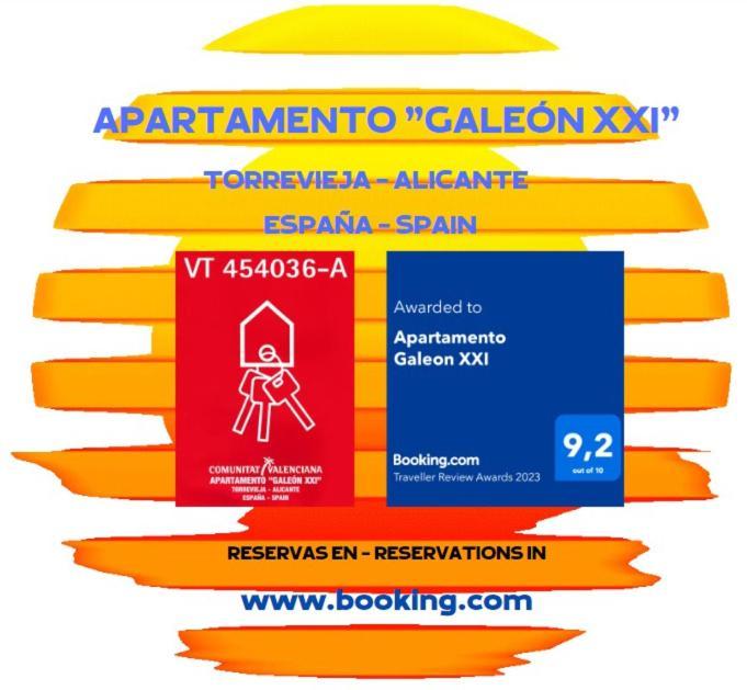 Apartamento Galeon XXI Torrevieja Zewnętrze zdjęcie