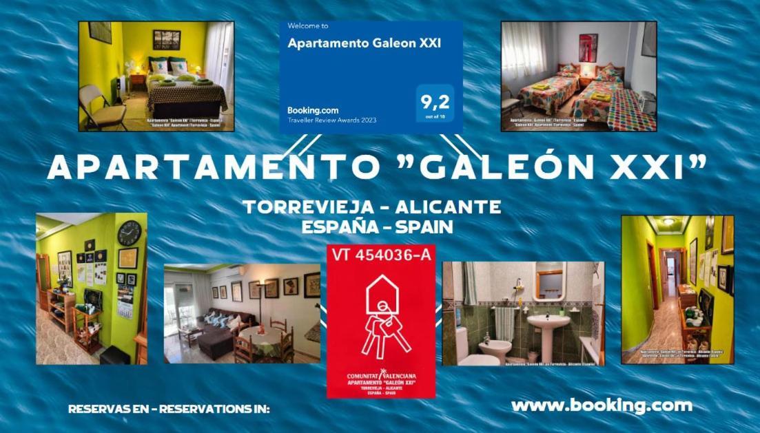 Apartamento Galeon XXI Torrevieja Zewnętrze zdjęcie